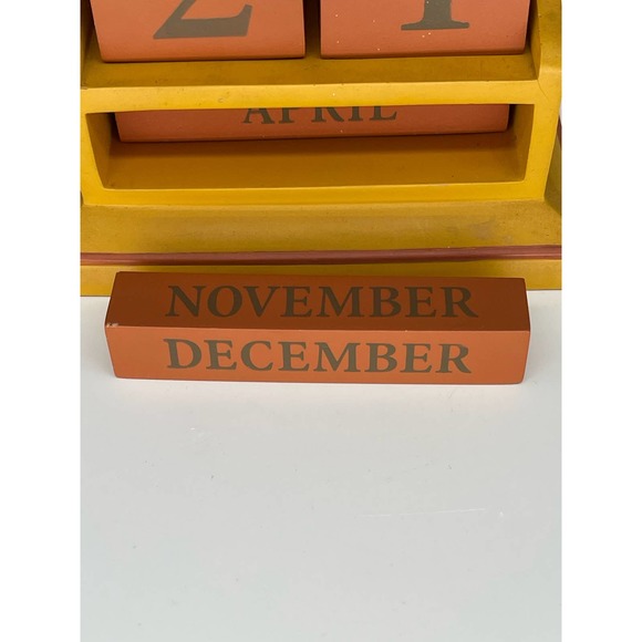 Hallmark Desk Perpetual Calendar Golf Club NWOT - Picture 8 of 13
